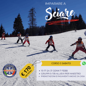 SCI Corso Collettivo 5 SABATI per bambini