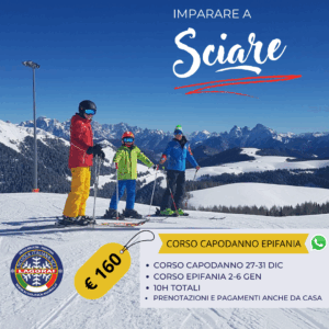 SCI Corso Collettivo CAPODANNO EPIFANIA per bambini