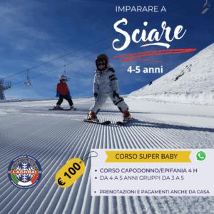 Sci SUPER BABY Corso Collettivo CAPODANNO EPIFANIA