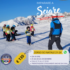 SCI Corso Collettivo Natale 21-24 dicembre